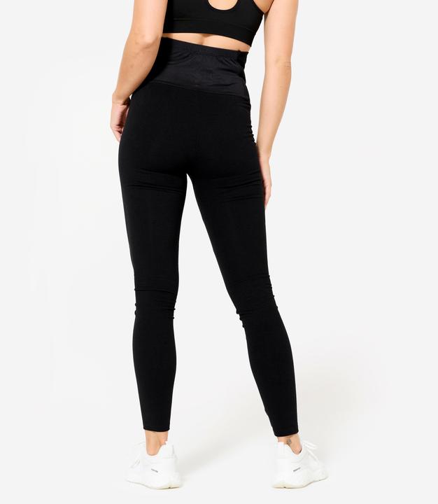 Image du produit Domyos Legging yoga de maternité femme, noir (W33/L31)