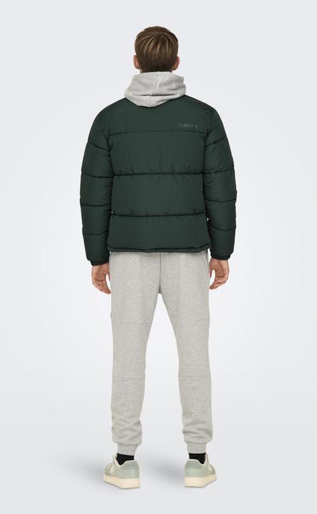 Actual product image Only & Sons Stand-up collar Elasticated cuffs Jacket Down jacket (M)