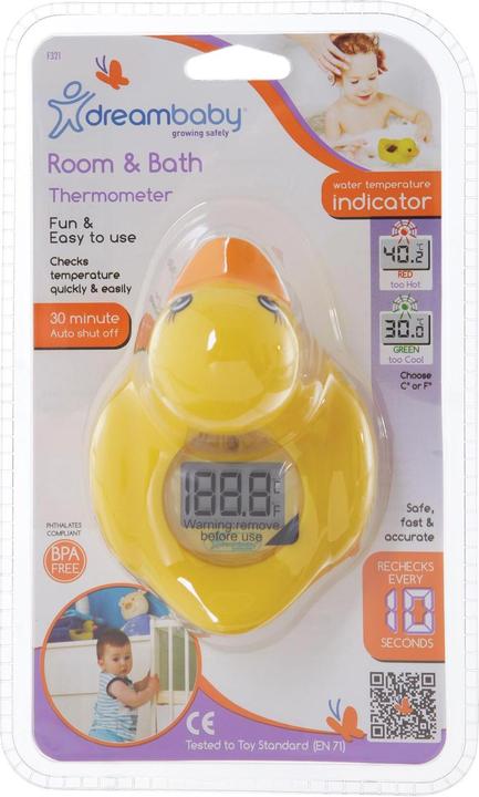 Actual product image Dreambaby Bath thermometer duck