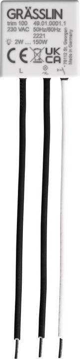 Elbro EB-Universaldimmer trim 100, R/C/LED, 150W, 230VAC, IP65