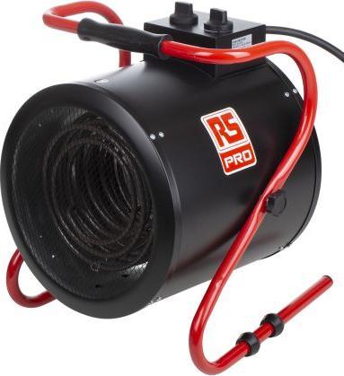 Actual product image Rs Pro 9KW industrial fan heater 3 phase cable (9000 W)