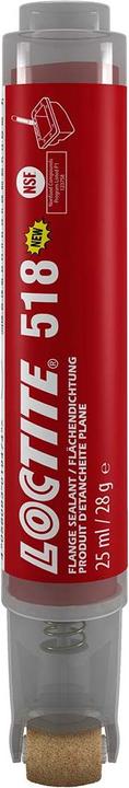 Immagine prodotto Loctite Tenuta di superficie 518 PEN a media resistenza (Rosso, 25 ml)