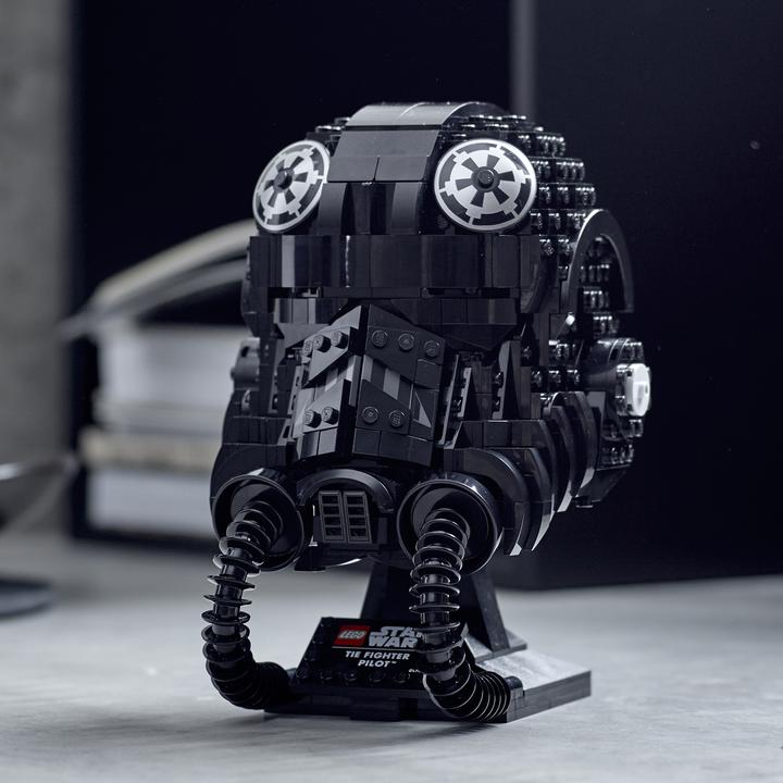 Image du produit LEGO Casque de pilote de chasse TIE (75274, LEGO Star Wars)