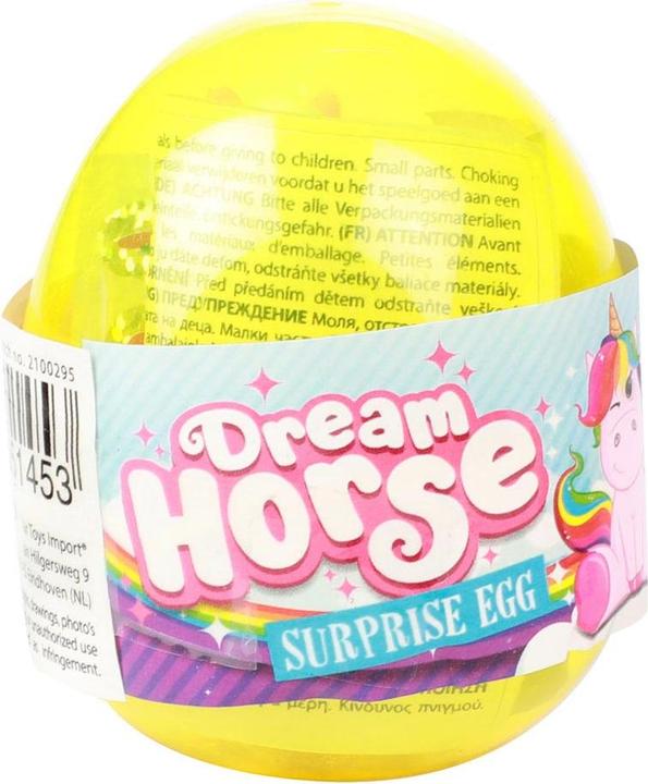 Immagine prodotto Dream Horse Cavallo da sogno Unicorno nell'uovo con adesivi