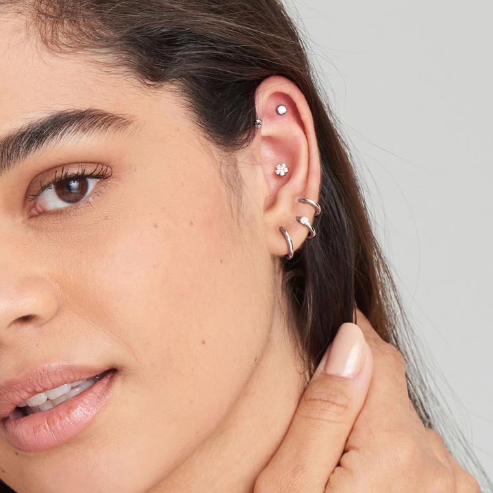 Actual product image Ania Haie Ear Edit single stud earrings (925 silver)