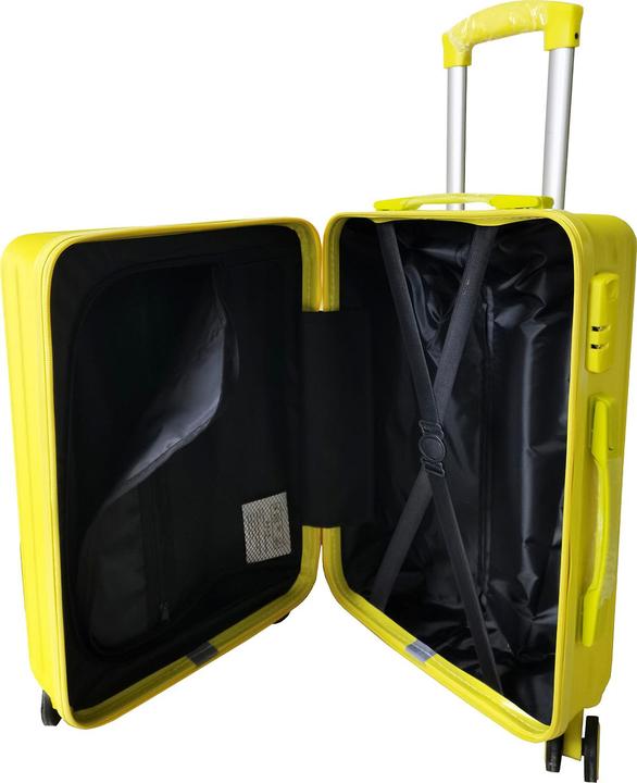 Produktbild NTK-Collection Hartschalenkoffer 2er-Set Mabell Gelb (80 l, M (50 - 90l), L (90 - 115l))