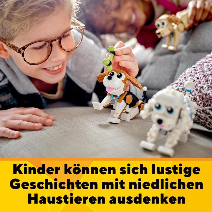 Immagine prodotto LEGO 31137 Cani carini (31137, LEGO Creator 3-in-1)