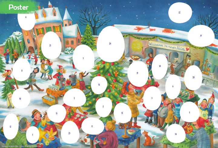 Actual product image Book - Advent calendar