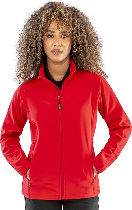 Actual product image Result Womens/Ladies 2 Layer Printable Soft Shell Jacket (34 D)