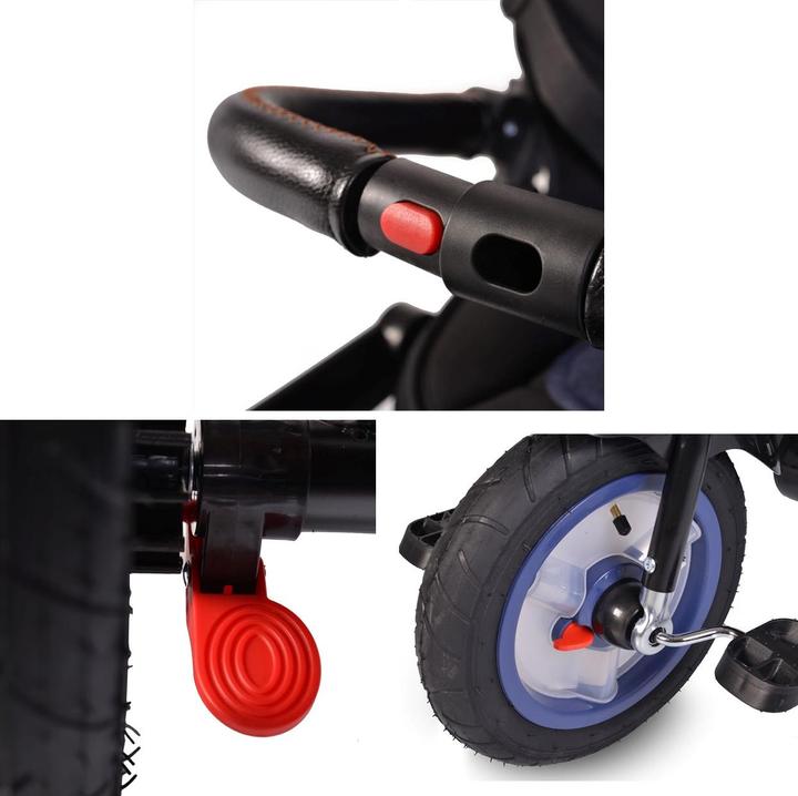 Actual product image Byox Moni tricycle jockey rubber tires music