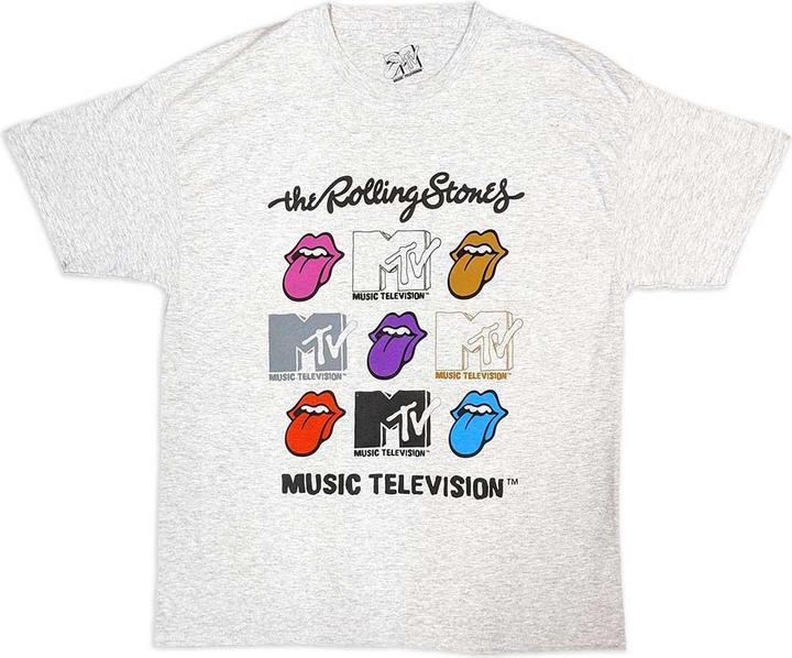 MTV Erwachsene Rolling Stones Logo TShirt
