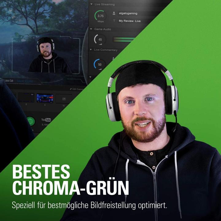 Actual product image Elgato Green Screen