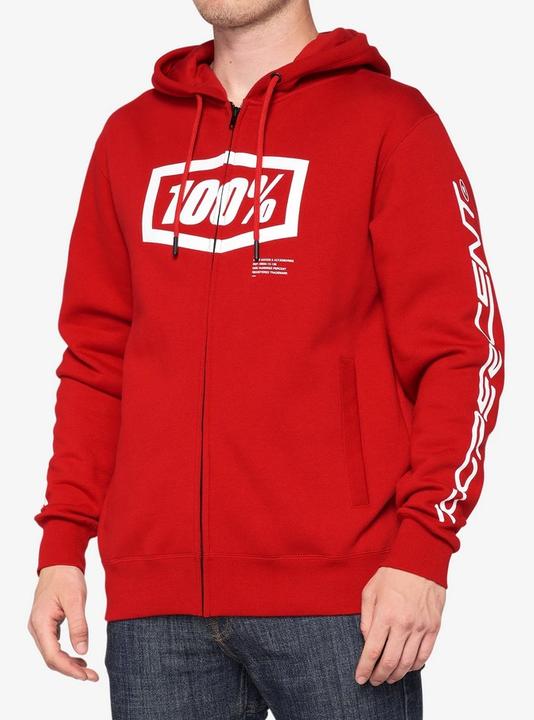 Actual product image 100% Syndicate Mens Hoodie, Size M, Chili Pepper (M)