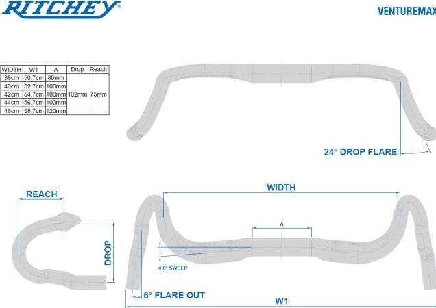Immagine prodotto Ritchey WCS Venture Max V2 Di2 Road (520 mm)
