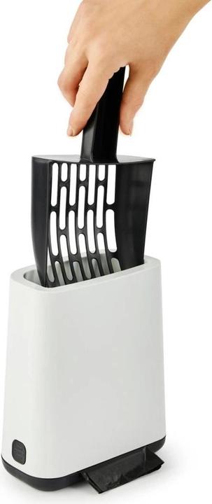Actual product image Rotho Bucket with holder BIALA