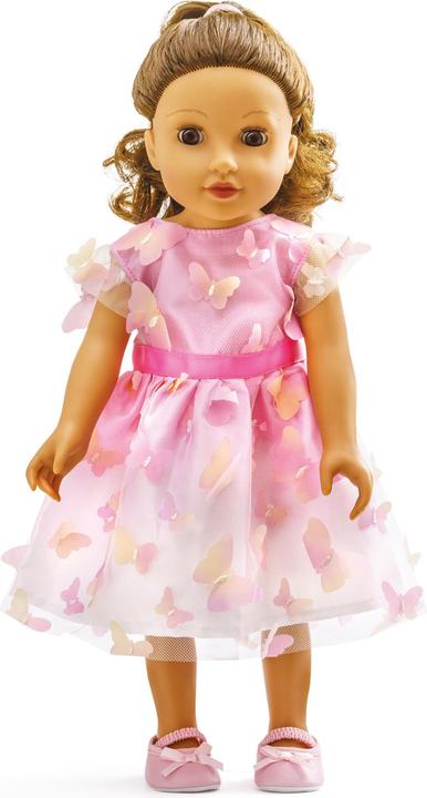 Actual product image Heless Pu dress Miss Butterfly, size 28-35 cm