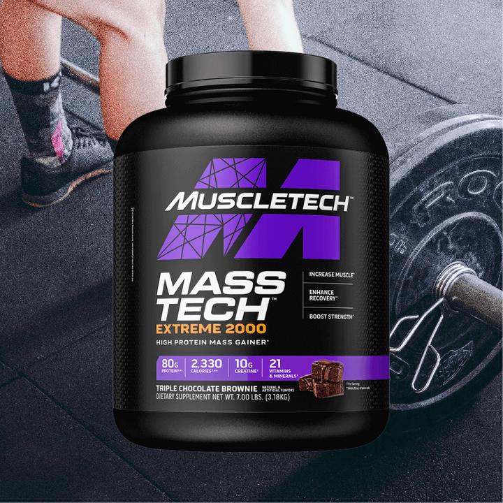 Produktbild Muscle Tech Mass Tech Extreme 2000 (Triple Chocolate Brownie, 1 Stk., 3000 g)