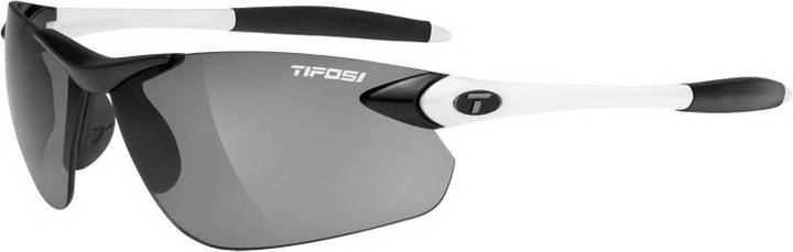 Actual product image Tifosi fc fc whitec white black bass (1 smoked glass photochromic 47.7% -15.2% light transmission) (new)