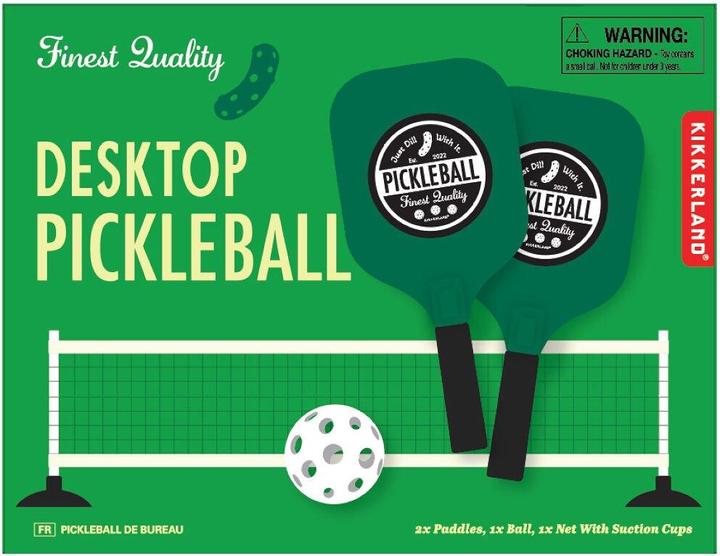 Kikkerland Desktop Pickleball