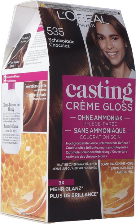Actual product image L'Oréal Paris Casting Cream Gloss (535 Chocolat)