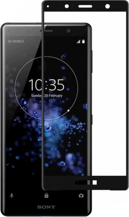 Produktbild Screenguard Sony Xperia XZ2 Compact Full Screen Panzerglas Schutzfolie 2.5D 9H (1 Stück, Sony Xperia XZ2 Compact)