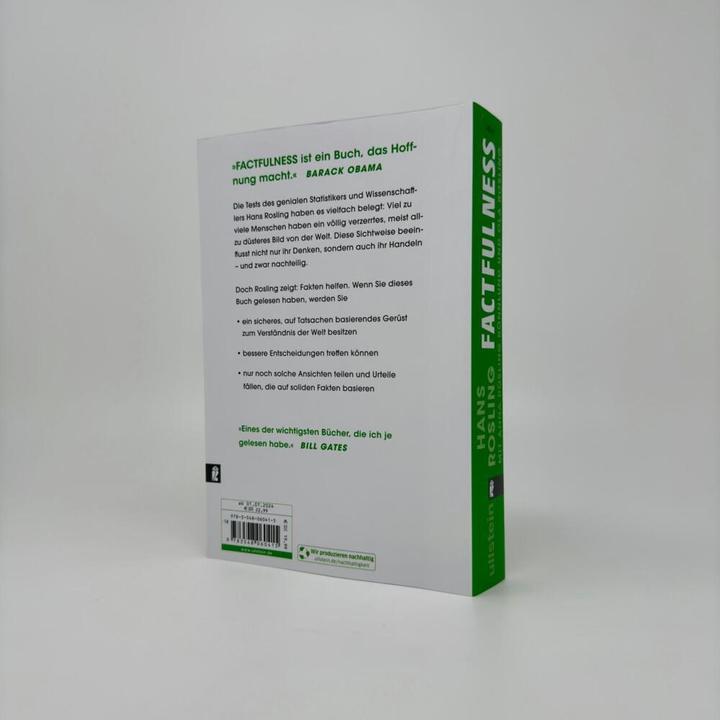 Image du produit Factfulness (Allemand, Hans Rosling, 2019)