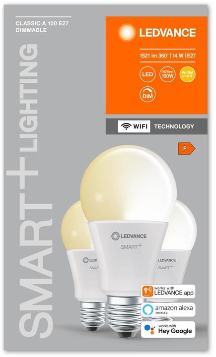 Immagine prodotto Ledvance Classic A (E27, 14 W, 1521 lm, 1 x, F)