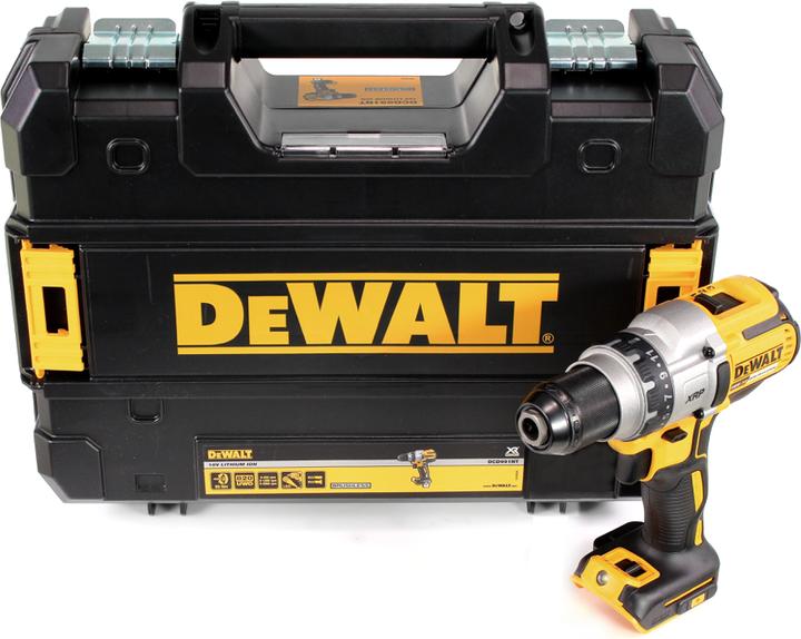 Produktbild DeWalt Schraubendreher Bohrmaschine DCD991NT-XJ 18V ohne Akku und Ladegerät, TSTAK Koffer (Akkubetrieb)