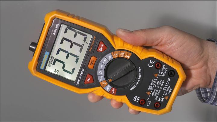 Produktbild Pancontrol PAN 186 - Digitalmultimeter IP67 (CAT IV 600V, CAT III 1000V)