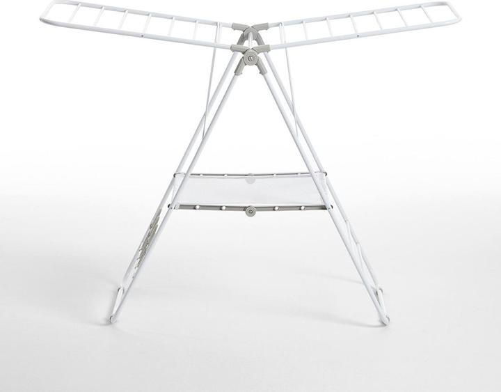 Produktbild No Name Rayen Wäscheständer mit Schuhhaltern - 145 x 61 cm Weiss