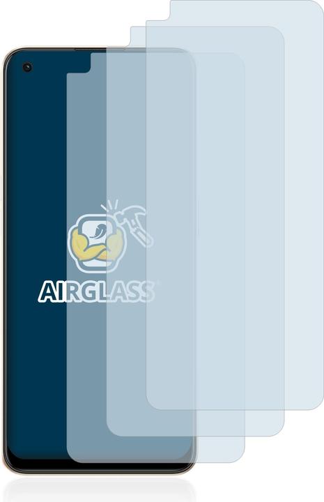 Actual product image BROTECT AirGlass Glass (3 Piece, Oppo Reno 8)