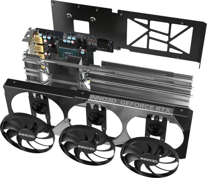 Image du produit Inno3D VGA RTX5060TI 8GB Twin X3 OC (8 Go)
