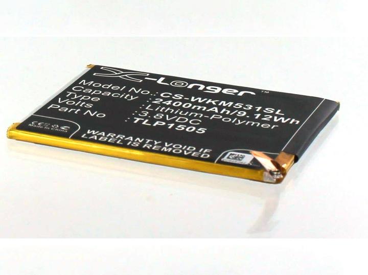 Actual product image AGI Battery compatible with Wiko Ridge 4G - Battery - 2,400 mAh