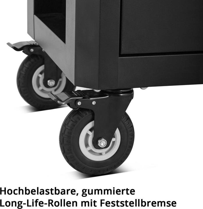 Produktbild Stahlwerk Werkstattwagen SHARK Werkzeugwagen Montagewagen 235 Werkzeuge CrV (160 x)
