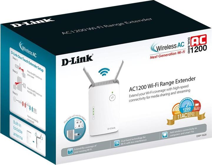 Produktbild D-Link Dap-1620/E (866 Mbit/s, 300 Mbit/s)