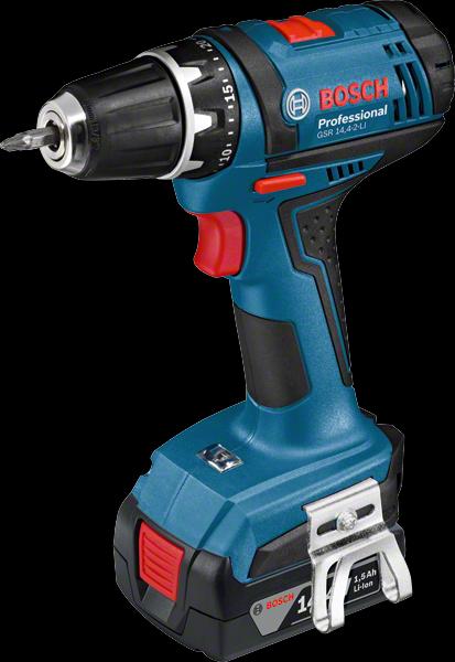 Produktbild Bosch Professional GSR 14,4-2-Li, 3 x Akku inkl. L-Boxx (Akkubetrieb)