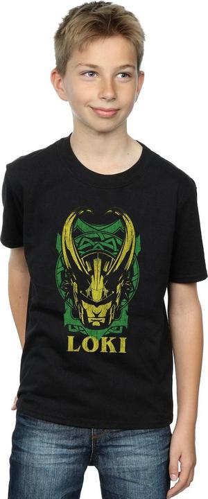 Immagine prodotto Loki Badge Maglietta Ragazzi (140, 146)