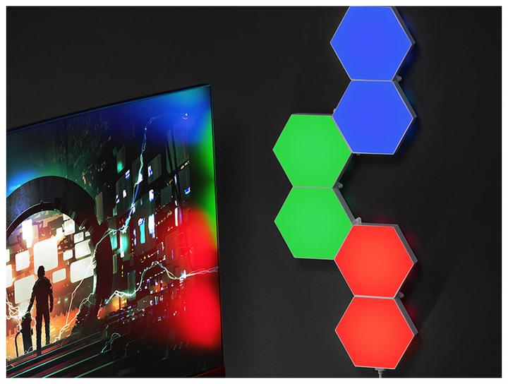 Actual product image Tracer sześciokątne lampy RGB Ambience -Smart Hexagon