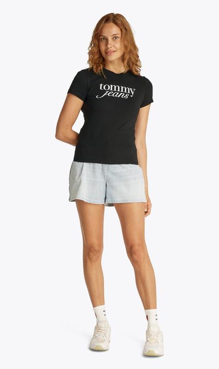 Actual product image Tommy Jeans Tjw Slim Essential Logo Tee Ext (L)