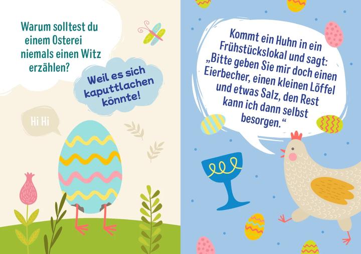 Immagine prodotto Die lustigsten Osterwitze für Kinder (Tedesco, Casa editrice Pattloch, 2024)