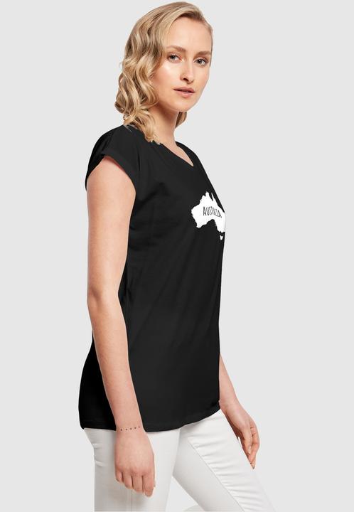 Actual product image Merchcode Ladies Australia X Extended Shoulder Tee - 116405 (S)