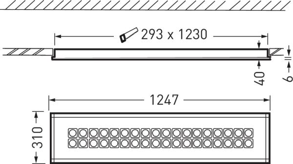 Produktbild Trilux TRIL LED-Einbauleuchte (4200 lm)