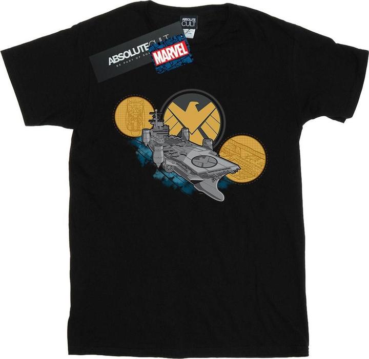 Image du produit - T-shirt S.H.I.E.L.D. HELLICARRIER - Homme (S)