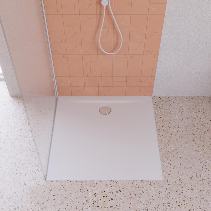 Produktbild Kaldewei Superplan Zero Duschfläche, 90x90cm, 35240001