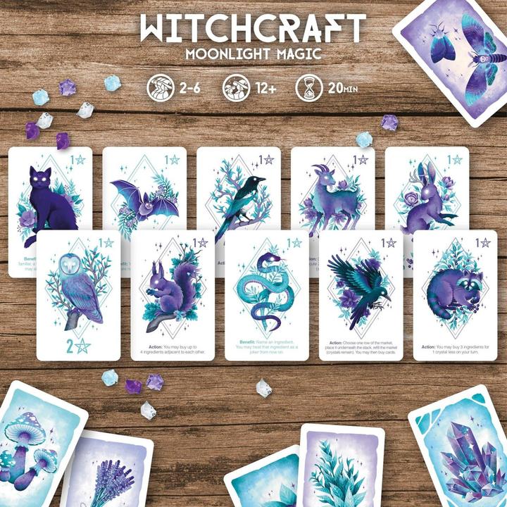 Image du produit King Racoon Games Witchcraft - La magie de la nuit (Allemand)