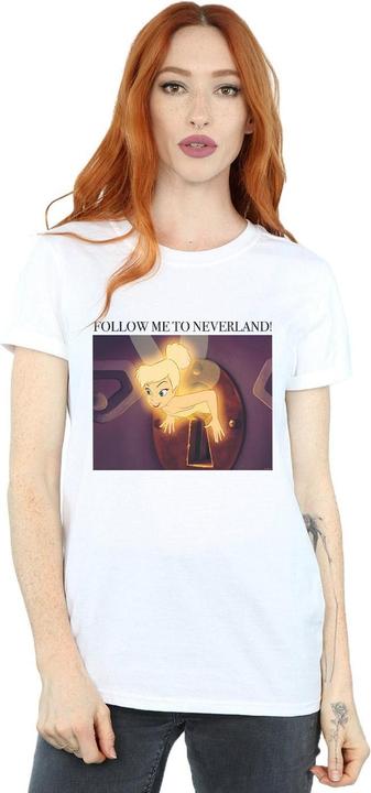 Immagine prodotto Disney Tinker Bell Follow Me Maglietta Ampia Donna (XL)