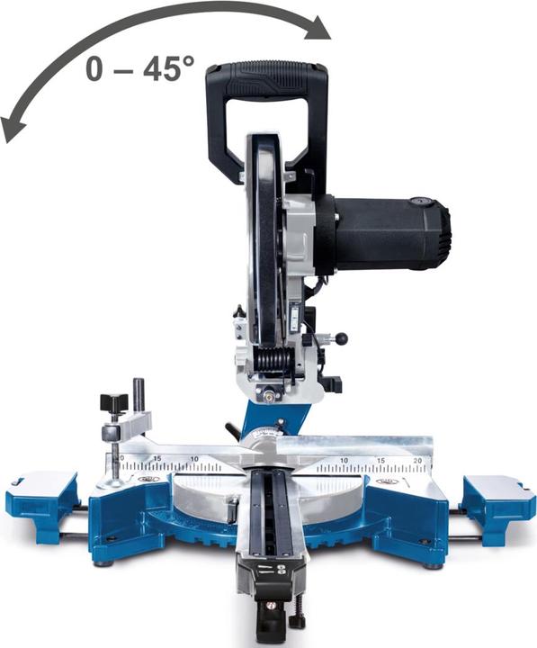 Image du produit Scheppach Scie à onglets multifonctions 255 mm avec 2 vitesses et lame multifonctions