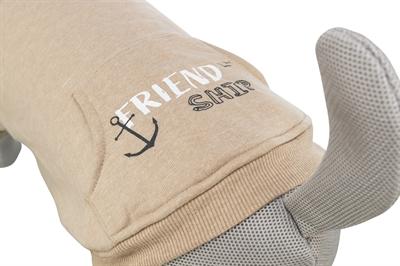 Actual product image Trixie Be Nordic Hondentrui Hoodie Flensburg Zand - 55 Cm (L, Dog jumper)