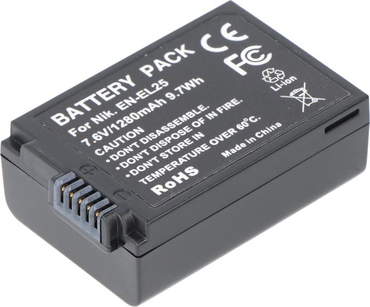 Immagine prodotto AccuCell Batteria NIKON Z50, Z FC Tipo di batteria Nikon EN-EL25 (Accumulatore di carica elettrica)