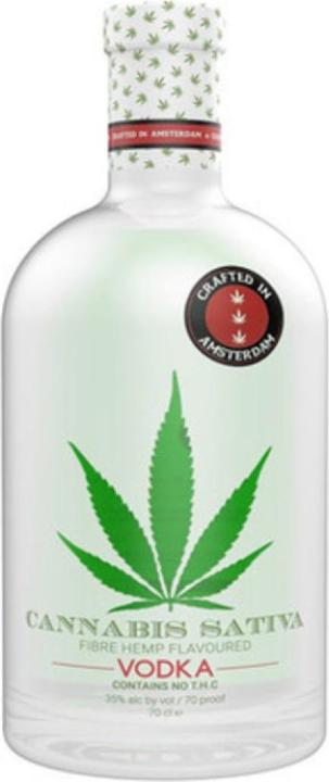 Image du produit Sativa Cannabis Fibre Hemp Flavoured Vodka 37,5% Vol. 0,7l (1 x 70 cl)
